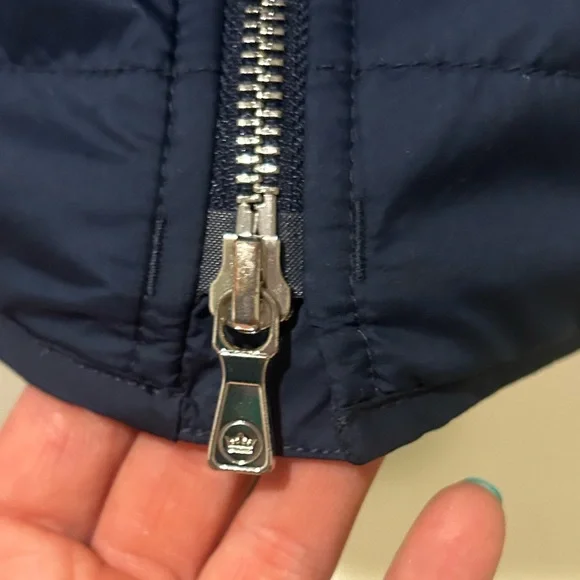 EUC PETER MILLAR Quilted Jacket in Navy Size Large - Picture 7 of 10